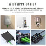Bangun fiber optic cable with included SC/APC coupler