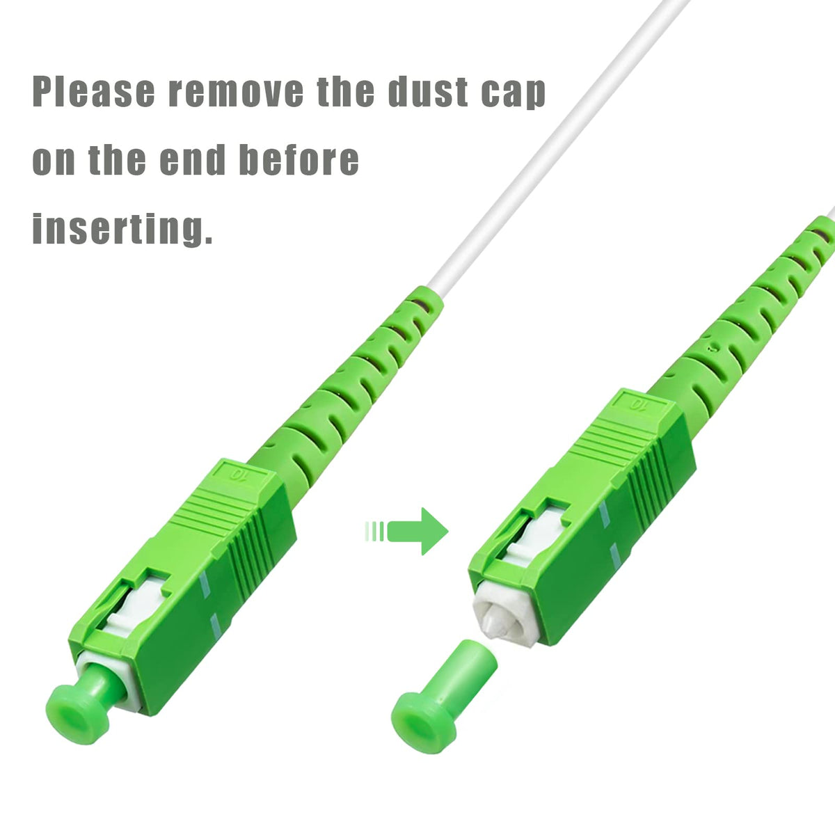 Bangun 2 meter single mode fiber optic cable