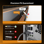 Nylon braided texture of Ivanky optical audio cord