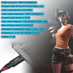BlueAVS 1080P 30FPS hardware capture device detailing the compact portable body shape.
