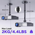 Aluminum alloy home theater mounting bracket base plate close up