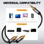 Kxable 15ft audio cable showcasing flexible PVC build