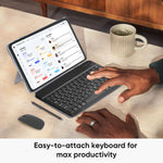Tuohaitime Android 15 tablet with stylus and protective case