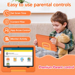 Iweggo kids tablet with accessories and protective packaging