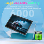 Back view of Iweggo tablet with protective case