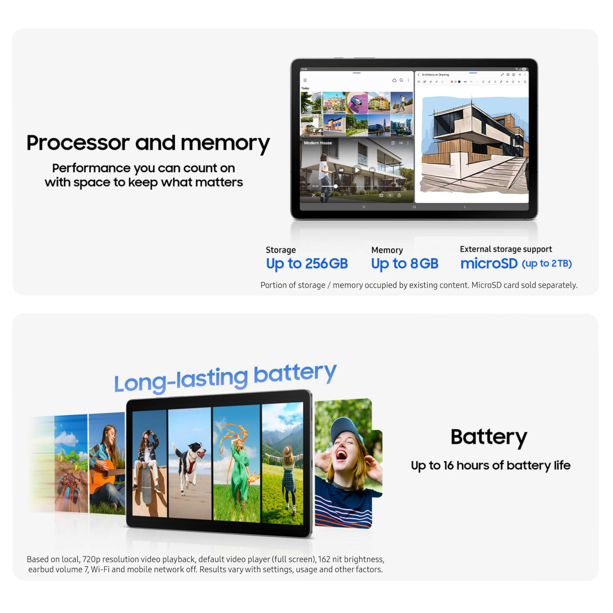 Samsung Galaxy Tab S10 Lite 10.9 inch display view