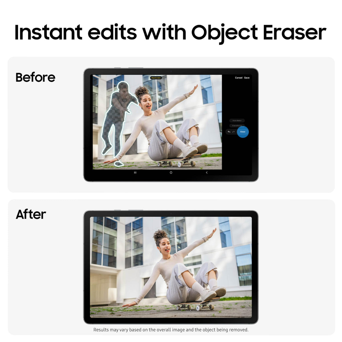 Samsung Galaxy Tab S10 Lite thin profile view