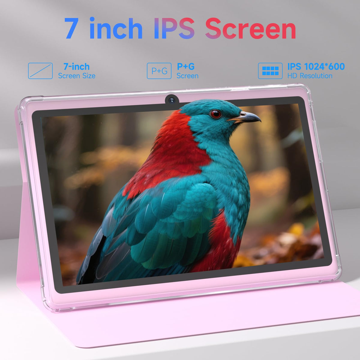 Side profile of Aheadlink Q8pro tablet showing port access