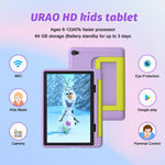 Urao android 15 tablet for kids with blue light protection