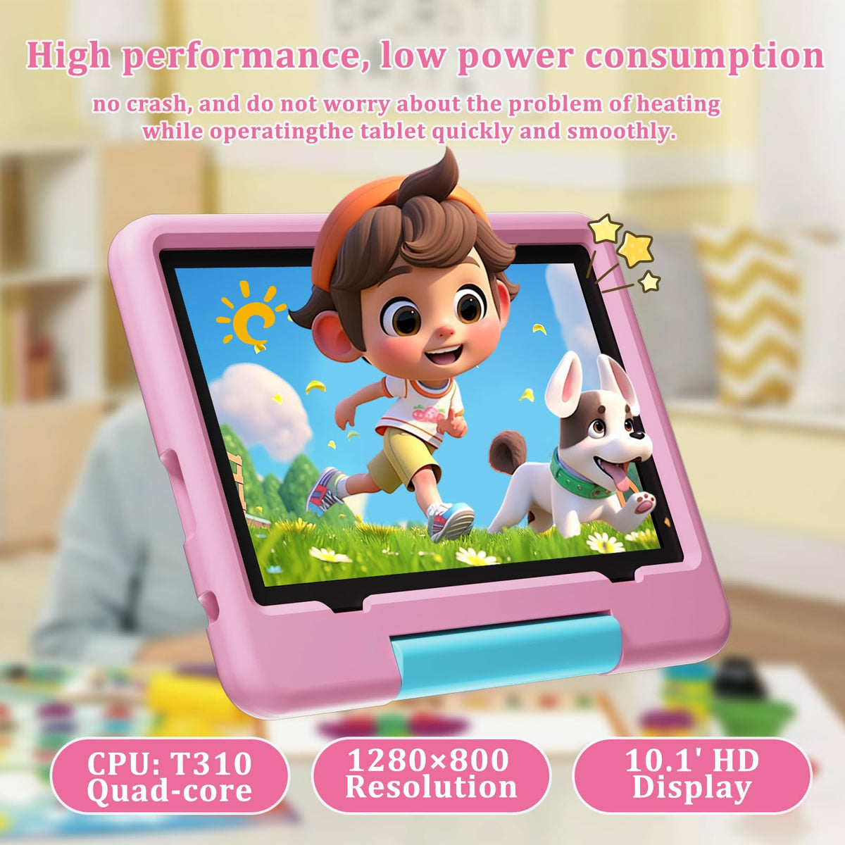 Peicheng 10 inch tablet packaging and included accessories