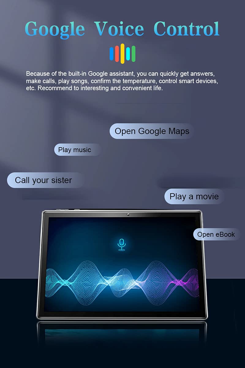 Top view of Zzb Android tablet showing connectivity ports