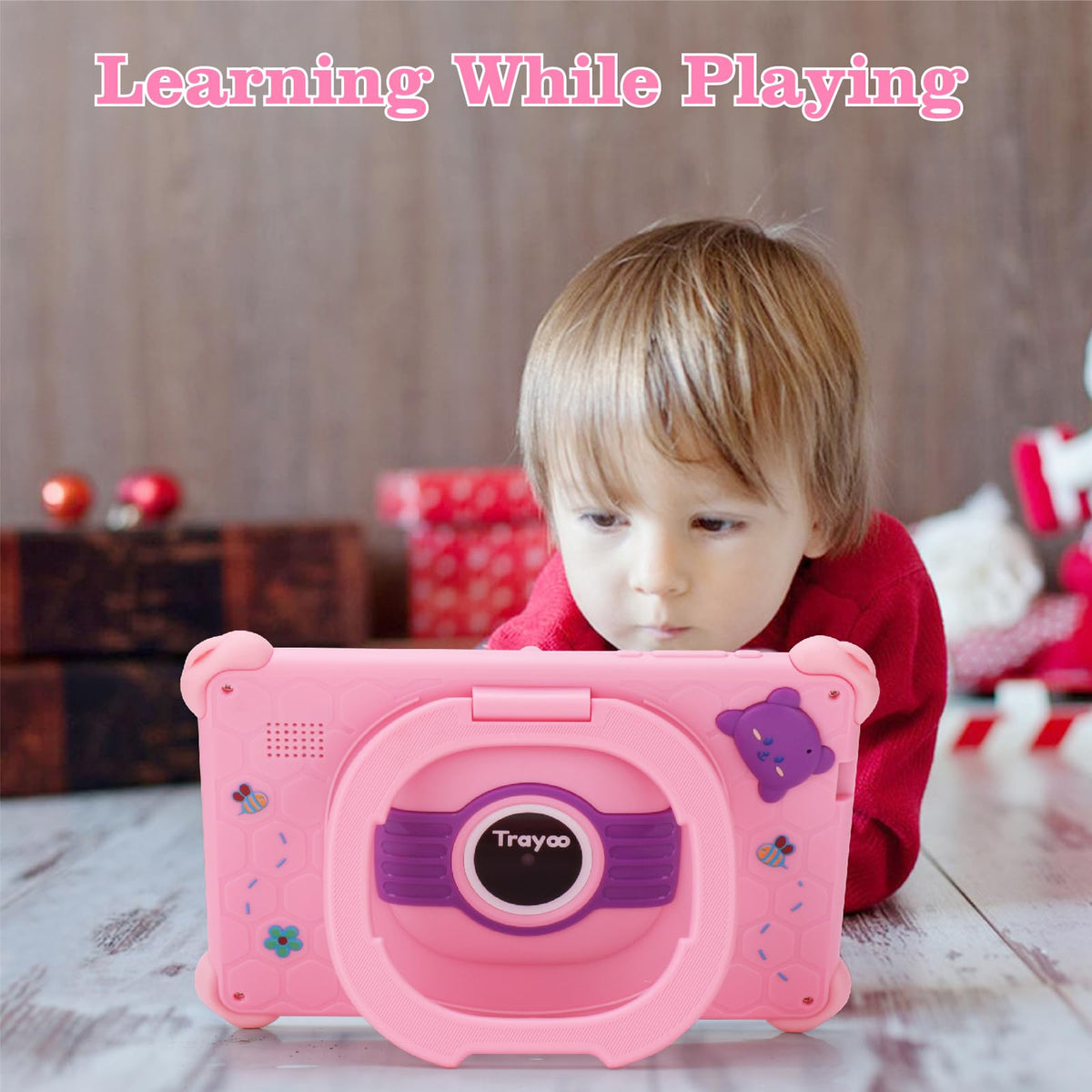 Trayoo kids tablet with included accessories