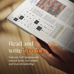Professional setting using Remarkable Paper Pro for note taking