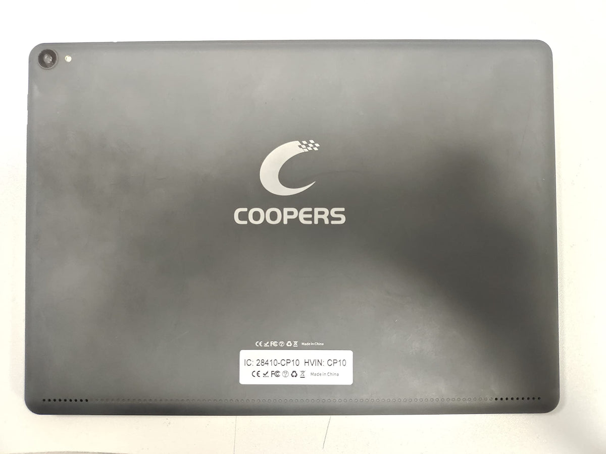 Coopers tablet pink finish detail and design