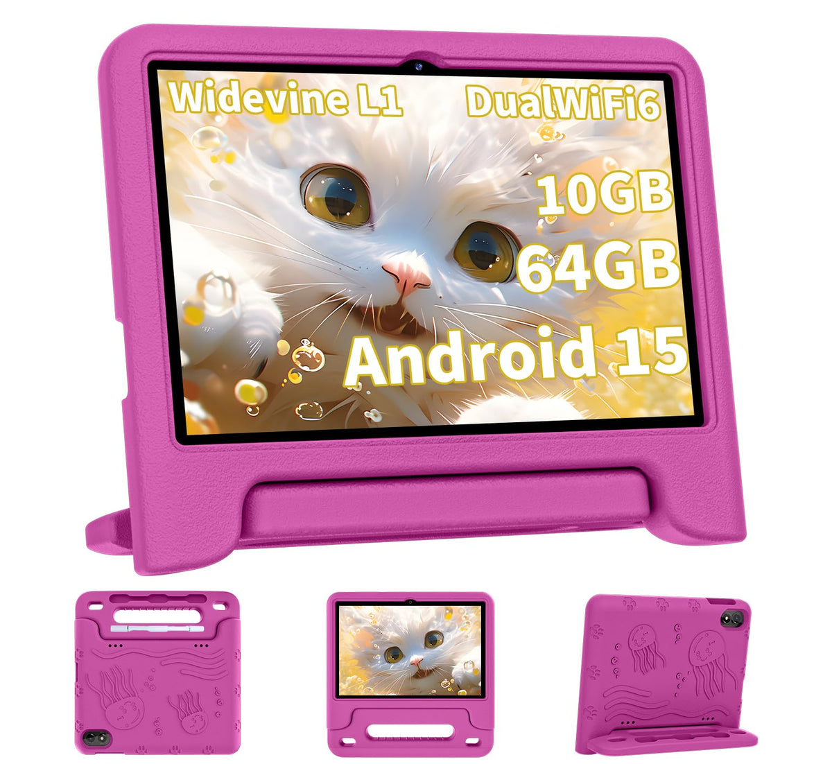 Colorroom tablet screen displaying eye protection brightness features