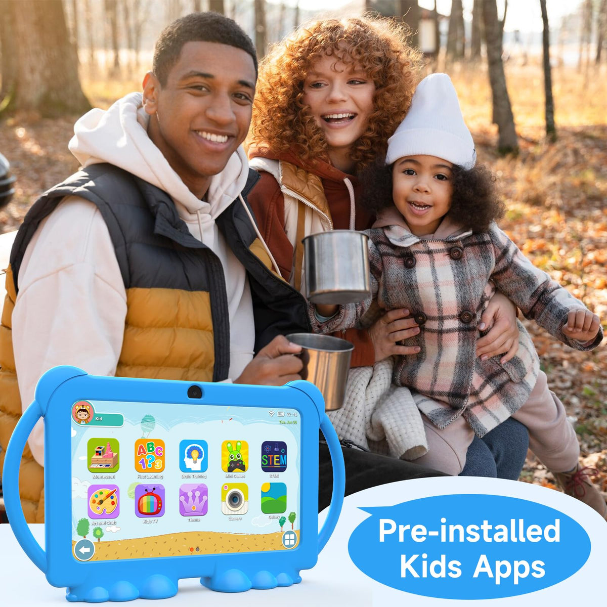 Educational Apps interface on Peicheng 7 Inch Tablet