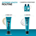 Redken length care complex shampoo 10.1 fluid ounce size packaging