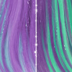 Magic Mixies Pixlings Flyt the Dragonfly doll showing the color changing hair feature.