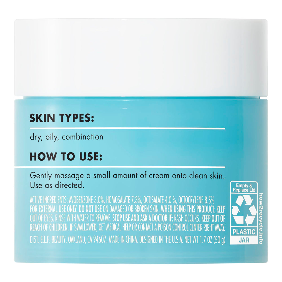 e.l.f. cosmetics hydrating morning face moisturizer overview