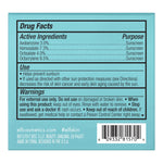 Lightweight e.l.f. face cream open jar with white protective cream