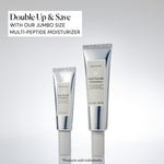 Texture shot of the mid weight cream formula of Naturium Multi Peptide Moisturizer