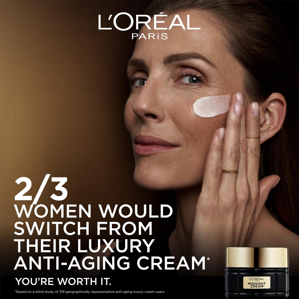 Full USA imported L'Oreal Paris skincare range including the overnight barrier repair cream