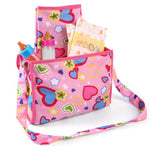 BABESIDE baby doll accessories kit with disappearing milk bottle tilted