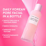 Glow Recipe hydrating facial toner pink liquid texture close up