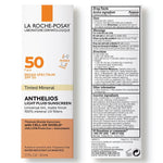 Anthelios tinted mineral sunscreen universal tint texture swatch