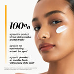 Anua Zero-Cast Moisturizing finish daily sunscreen tube with measuring cap