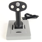 CH Products Flightstick Pro 15-pin gameport connector and base details