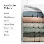 Close up of 600 GSM plush towel weave fabric detail