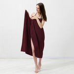 Packaging of Novo Home extra large bath towel set