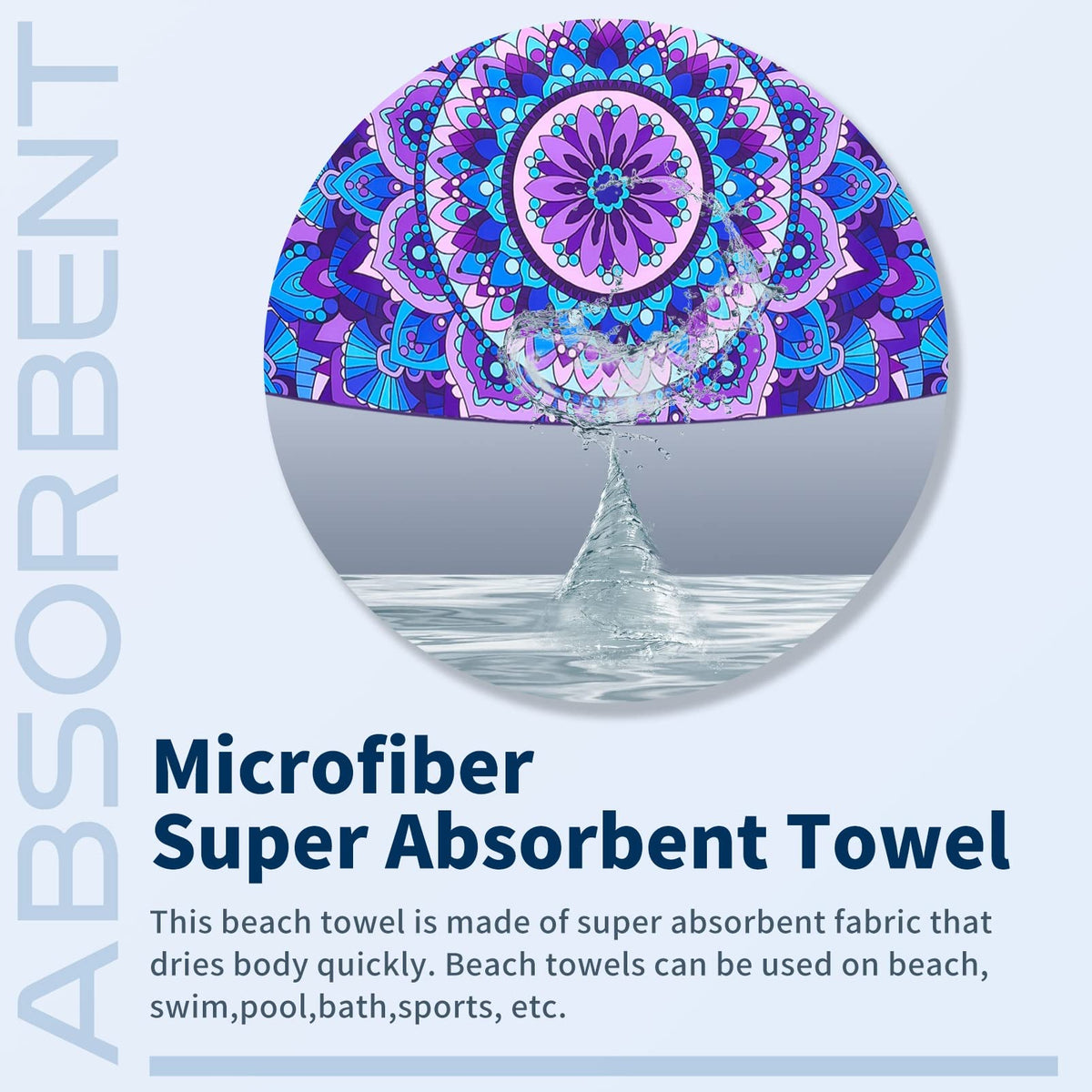 Close up of the high density premium microfiber fabric texture and stitched edges