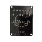 DIYables robotics controller breakout module highlighting the bottom pin interface and durable black ABS construction.
