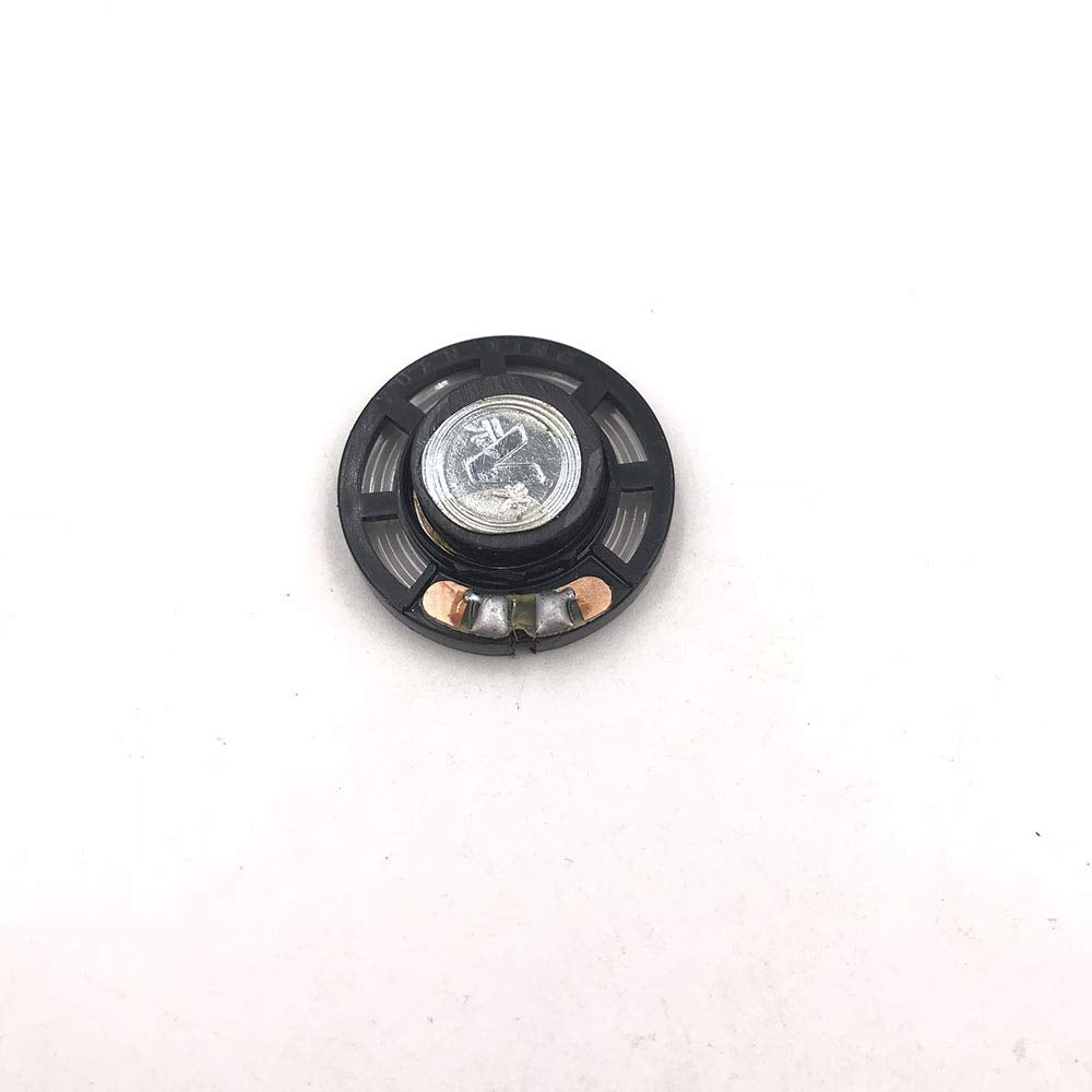 Close up view of the durable clear polyester film material on the replacement speaker intended for retro gaming audio repair
