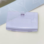 Magideal branded GBA replacement accessory in clear purple