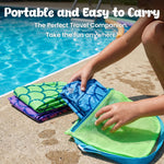 FUTUREPLUSX four piece summer water games equipment deflated and folded