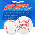 Billeeit premium thermoplastic rubber water skimming discs for kids and adults
