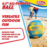 Wahu waterproof pool ball inflation valve close up