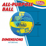 Wahu 100 percent waterproof mini sports ball graphic print detail