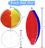 Toddlers playing with soft PVC rainbow water balls in a backyard garden setting.