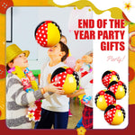 Leyndo bulk collection of twelve small PVC balls for youth gifts