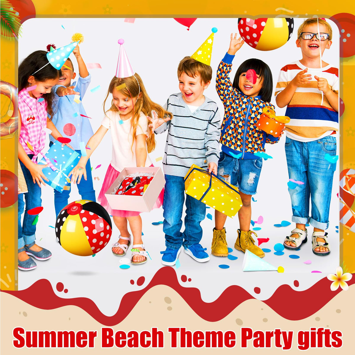 Leyndo deflated travel friendly pool favors for vacation packing