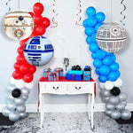 NINOSTAR premium inflatable toy set arranged neatly as bedroom decoration for children