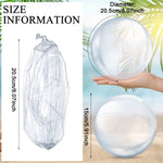 Yinder inflatable clear balloons being held by children at a summer party