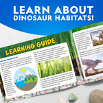 National Geographic dinosaur craft activity box packaging displaying the award winning toy logo.