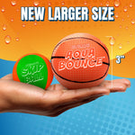 Family playing water baseball games using the premium Activ Life larger skip balls at the beach