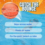 Side profile of the two pack packaging for the authentic Activ Life aqua bounce skip toys