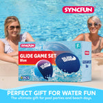 Premium water glide discs and balls complete set with portable travel mesh bag